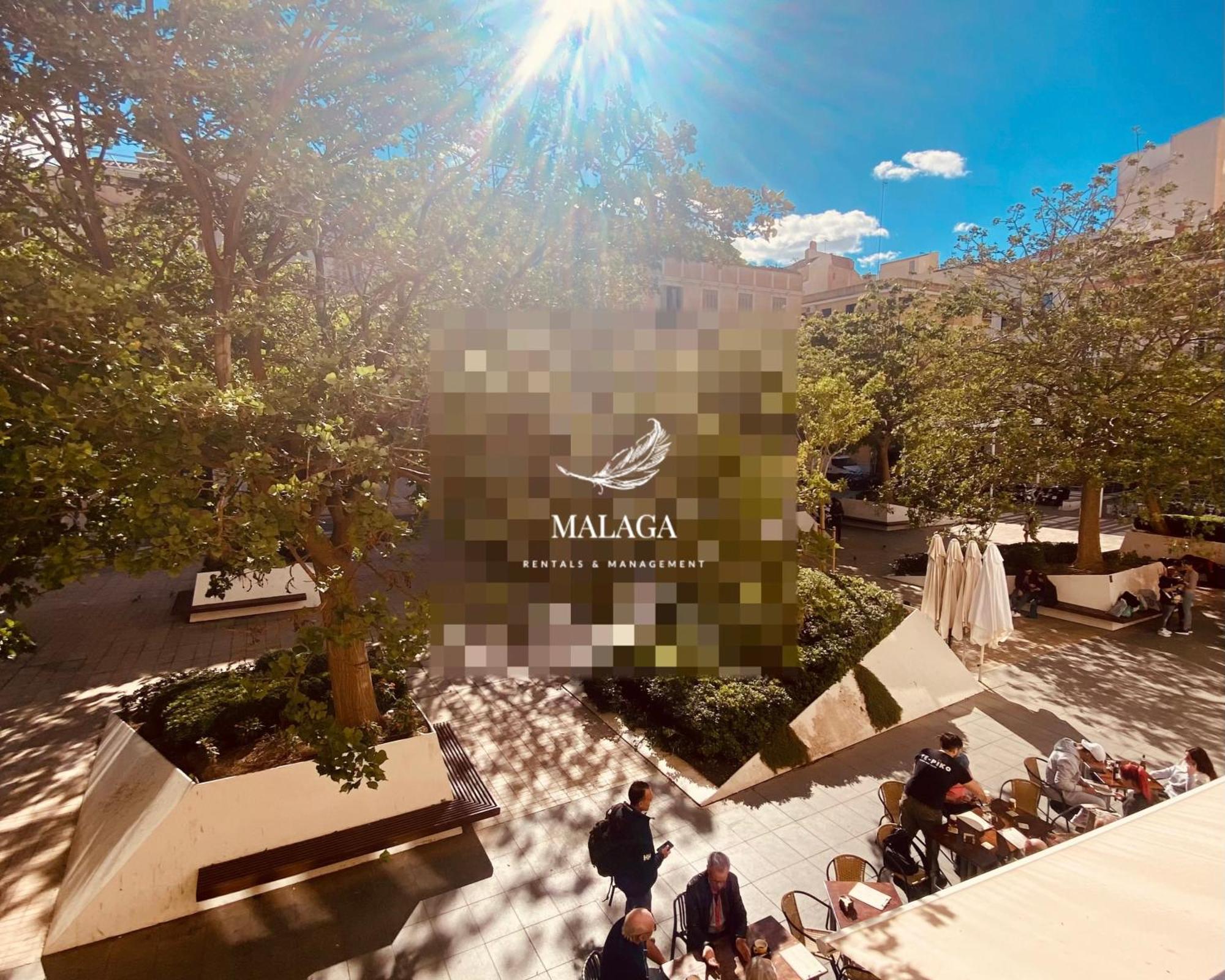 Malaga Centro Historico Leilighet Eksteriør bilde